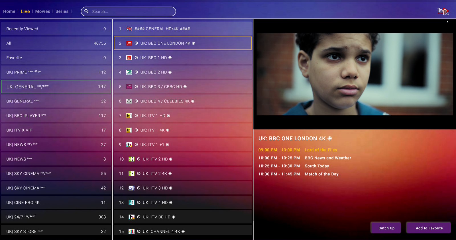 Romanian and UK channels streaming compatibility